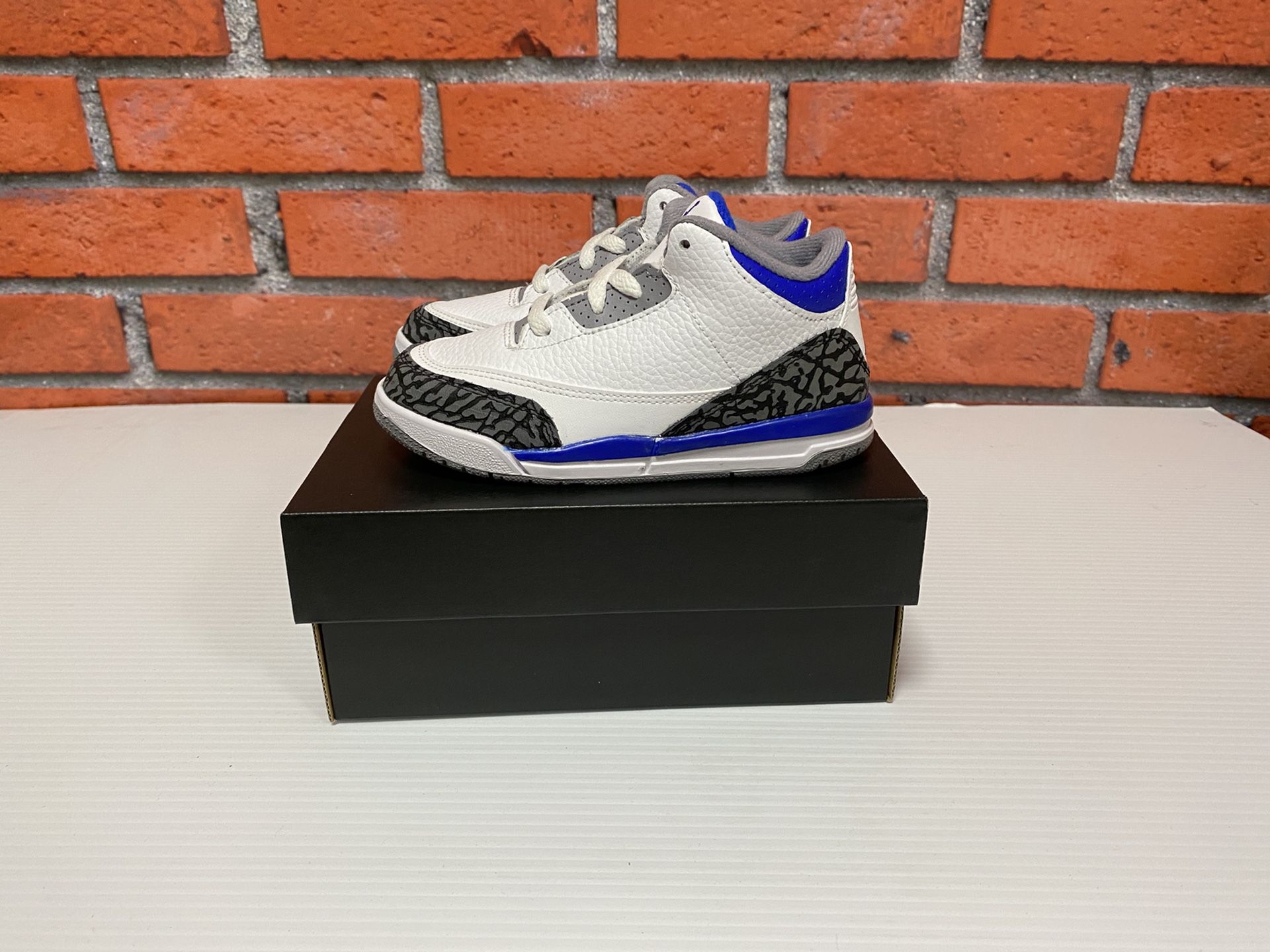 Nike Air Jordan 3 Retro ‘Racer Blue’ Toddler Size 10C