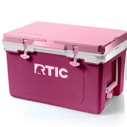 New Hot Pink Rtic Cooler 
