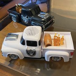 Brand New Customized Niners & Raiders Bluetooth  speaker trucks $60 each  