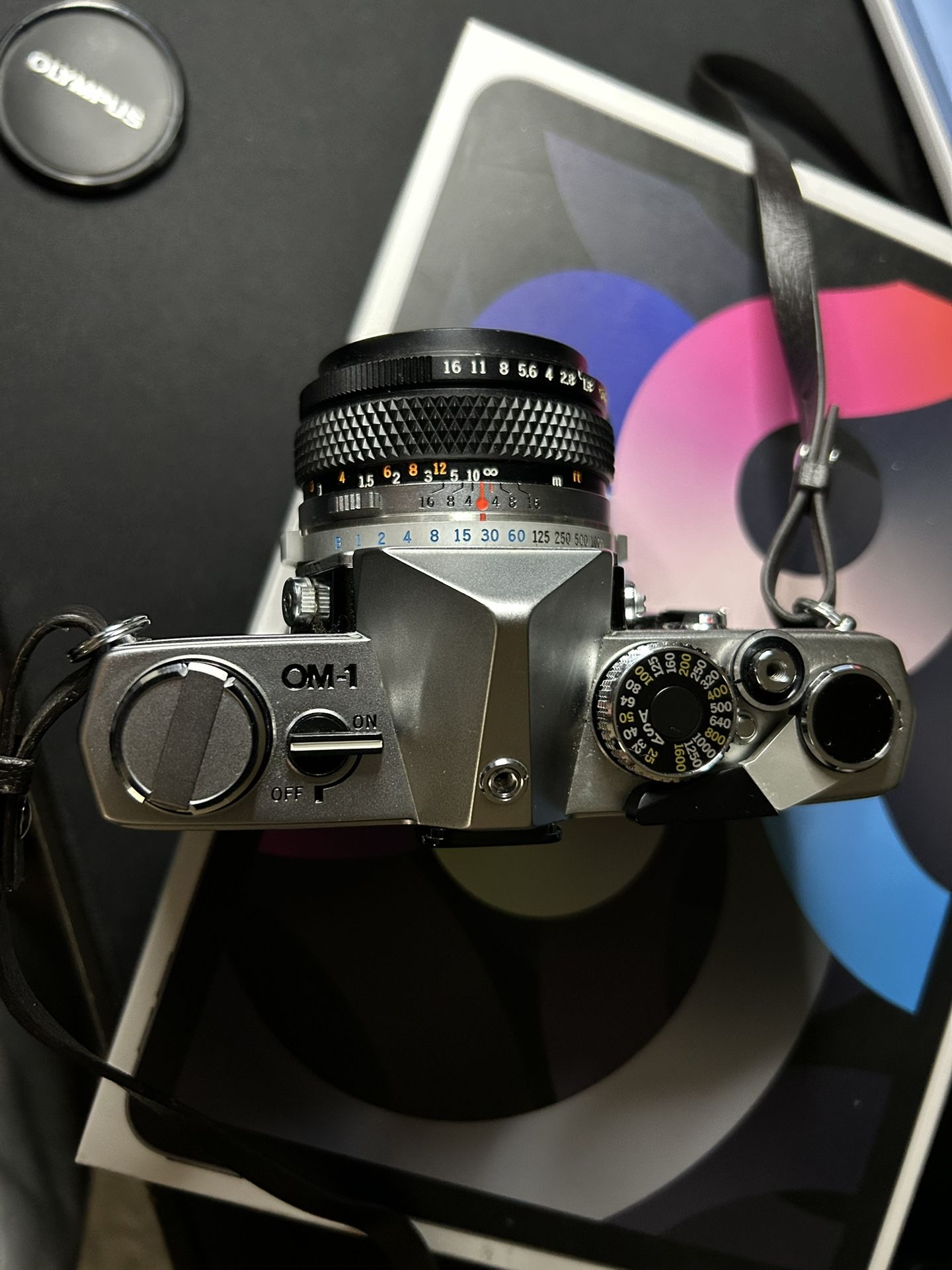 Olympus OM Vintage 35mm SLR Film Camera