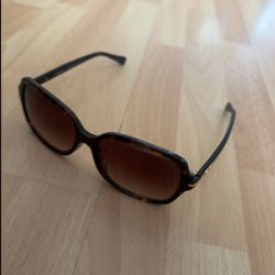 COACH Women’s Brown Sunglasses With COACH Case And COACH Cloth