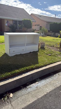 White dresser