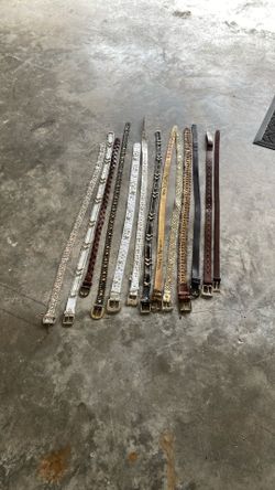 Women’s Belts -13 For $15 Total 