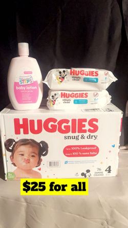Huggies & Wipes Lotion 