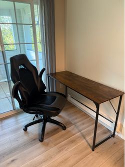 Desk and Chair
