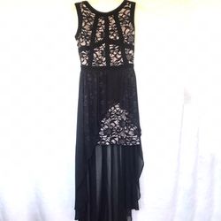 Morgan & Co. Overlay Lace Dress