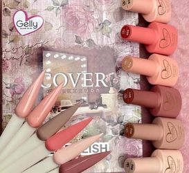 Gel Uv Para Uñas  Set de (6 Geles)