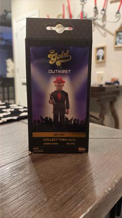 NIB Big Boi Outkast Gold Funko