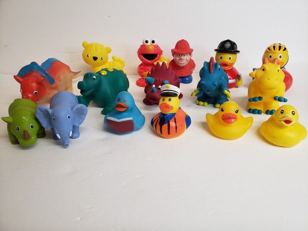 Bath Toy Cute Duckie Play Set