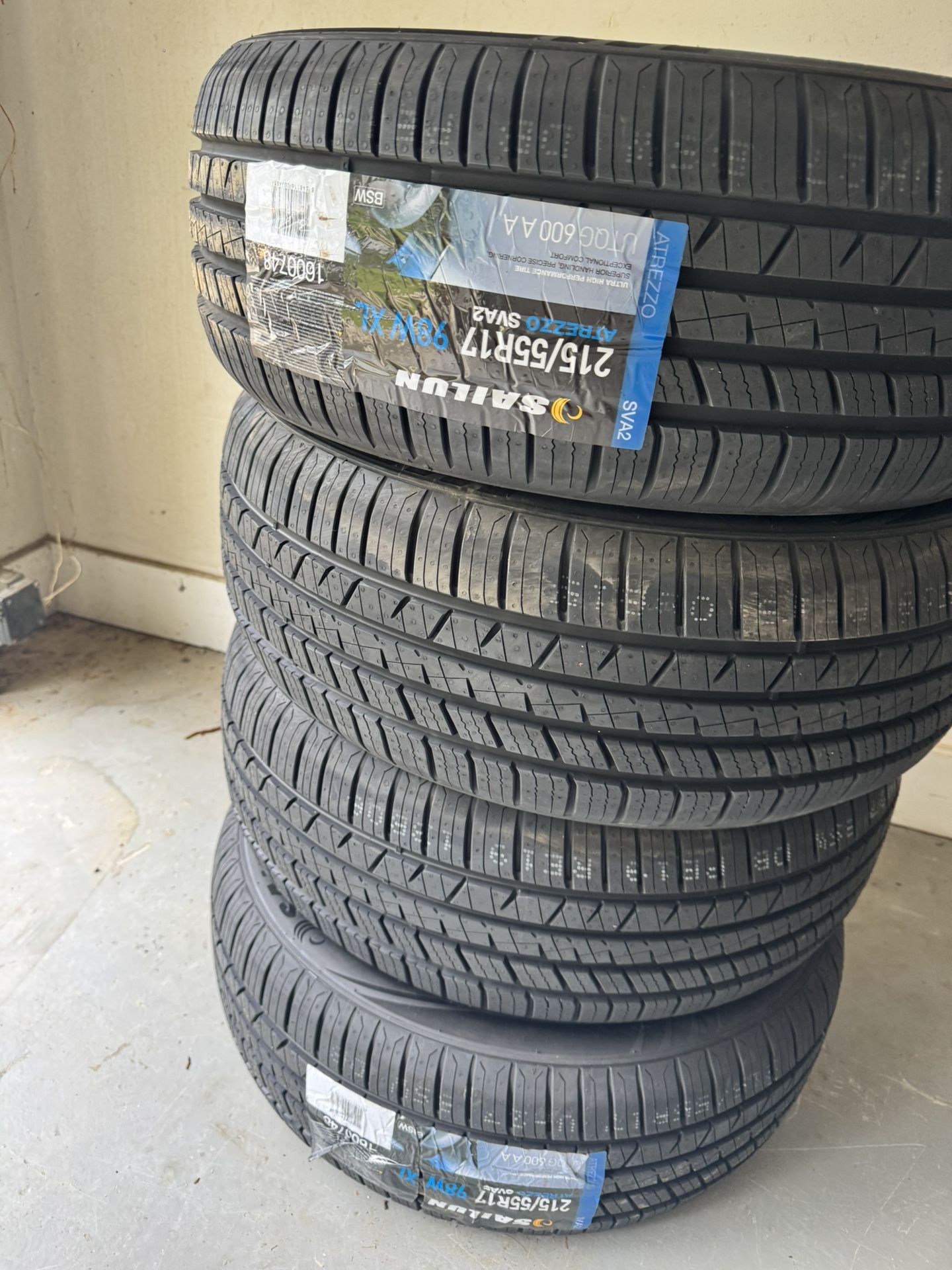 BRAND NEW TIRES 215/55R17