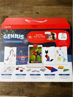 Osmo Genius Starter Kit for iPad - Educational Learning Games - Ages 6-10
