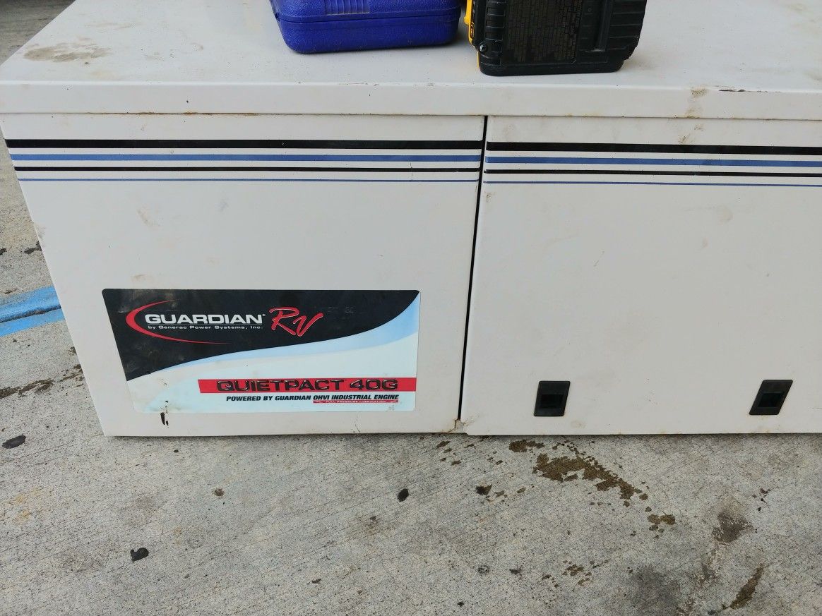 Generator Guardian RV QUIETPACT 40G for Sale in Portland, OR OfferUp
