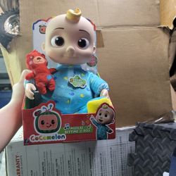 Brand New CoComelon Official Plush Bedtime With Sound
