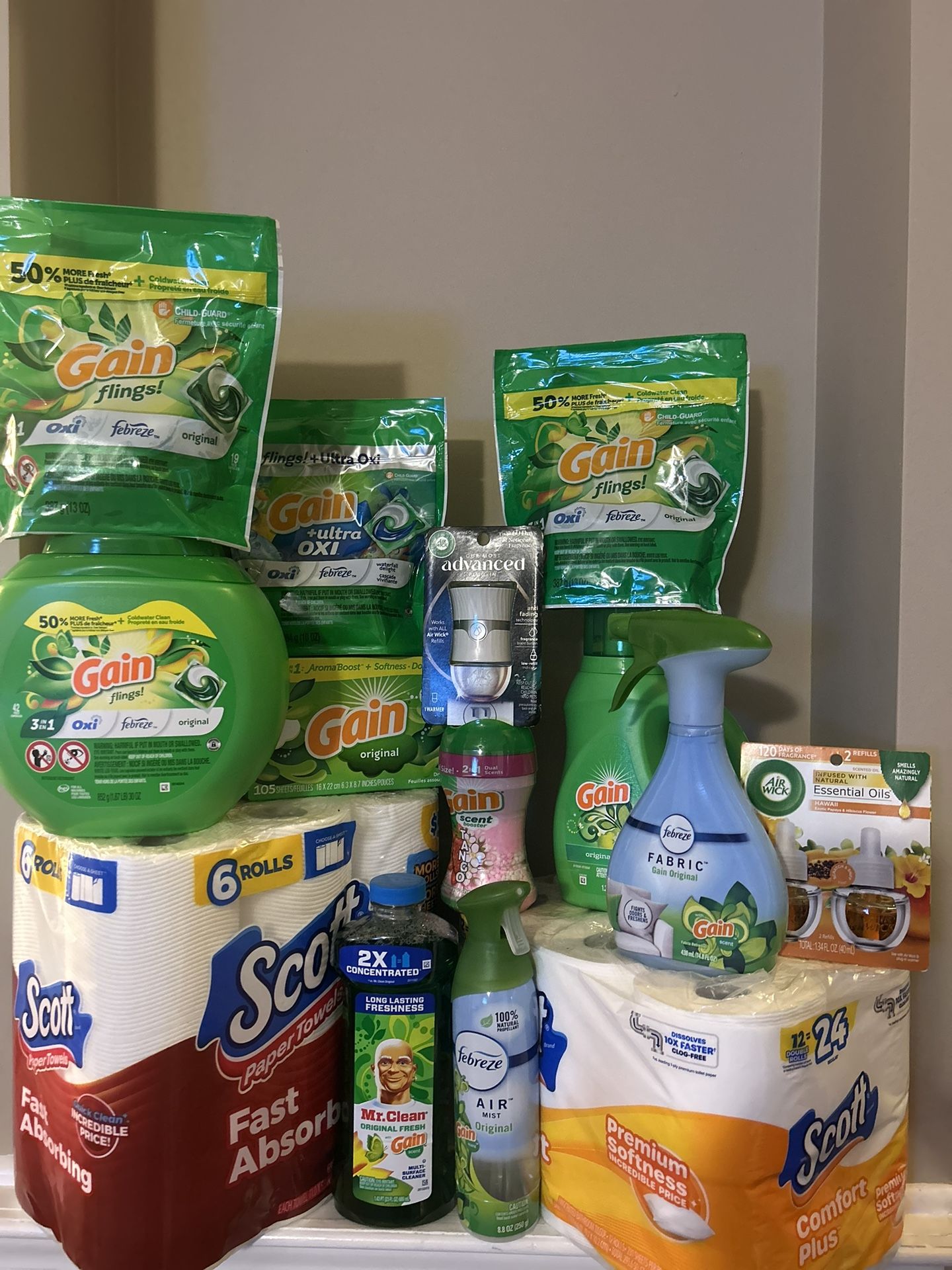 Household Bundle Gain/Scott/MrClean