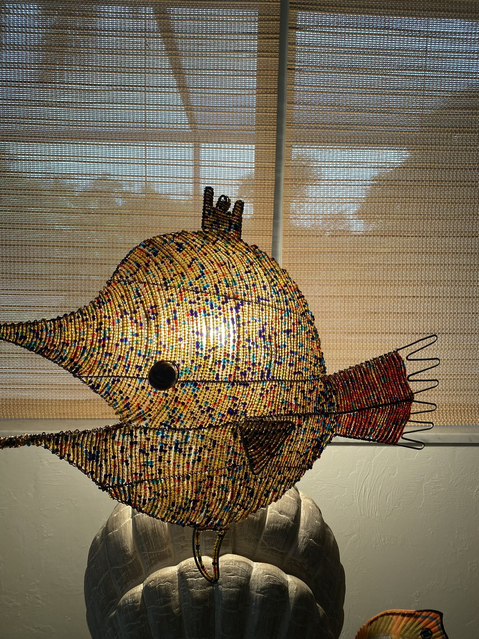 Fish With Beads To Cover Any Light From South Africa