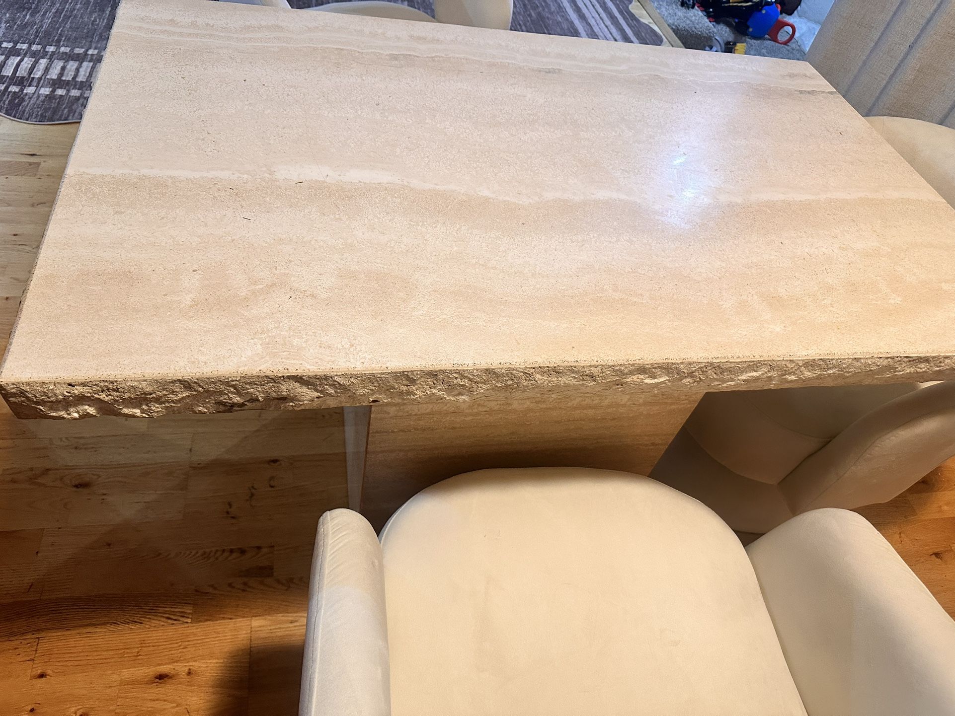 Real Marble Stone Dining Table