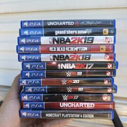 PS4 Video Games - My Entire Collection 