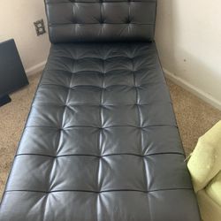 Couch $75 🎈🍀🎈🍀 Chaise, Black Couch, Furniture.