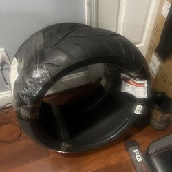 Set Of New Motorcycle Tires 