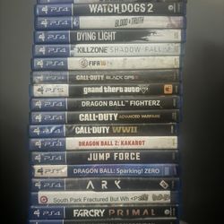 PS4 Ps5 Games