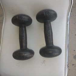 Pair Of Dumbbells 8 L BFCO Made Of Iron 