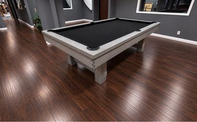Contemporary Design Pool Table 8’ (Free Delivery & Pro Setup)