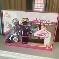 Kids Inflatable Punching Bag (Ninja Girl) 