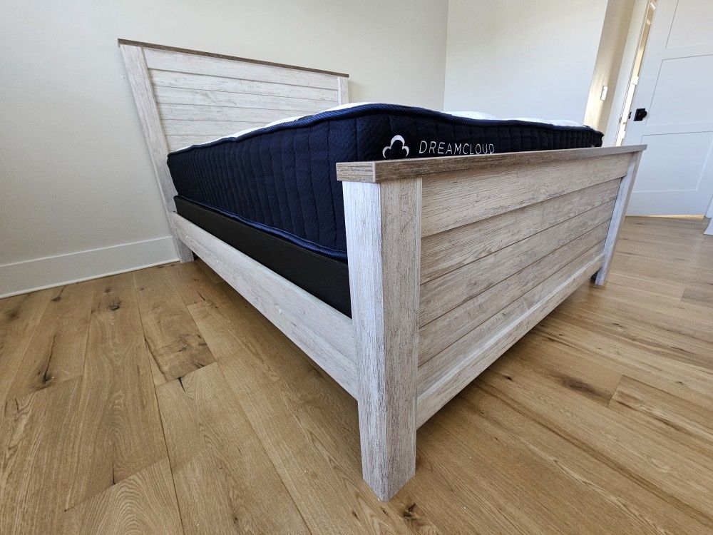 New Queen Complete Bed Frame In Boxes