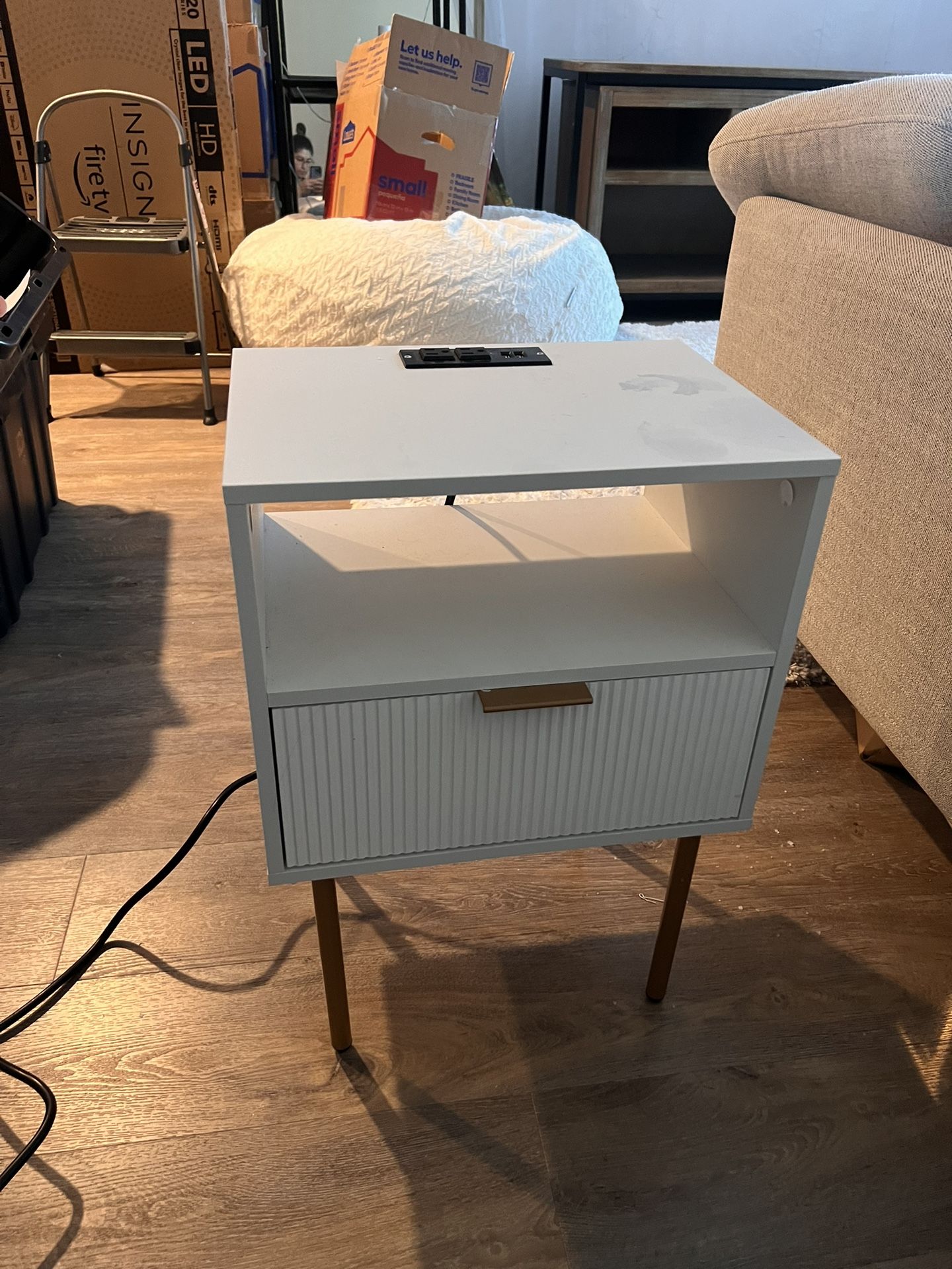 Two Bed Side Tables 