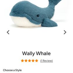 Wally Whale Jellycat