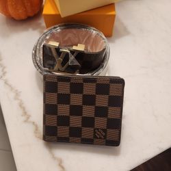 Belt And Wallet Combo