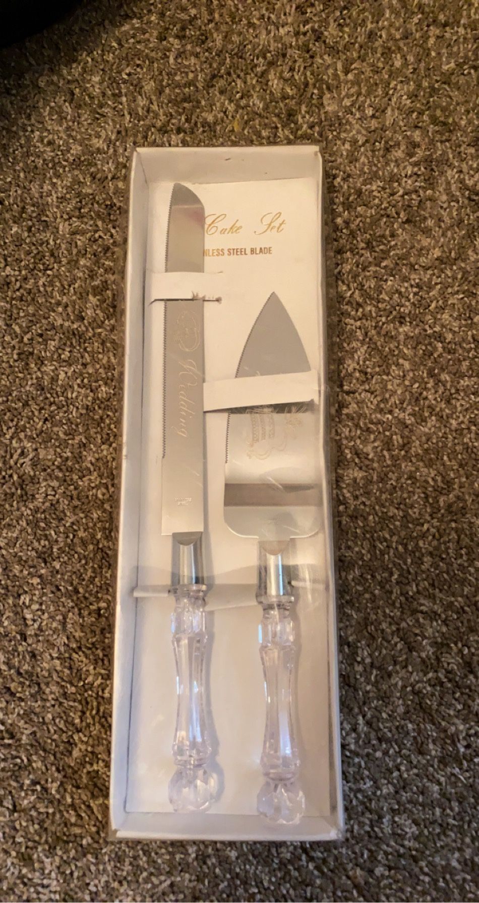 Wedding Cake Cutlery Set