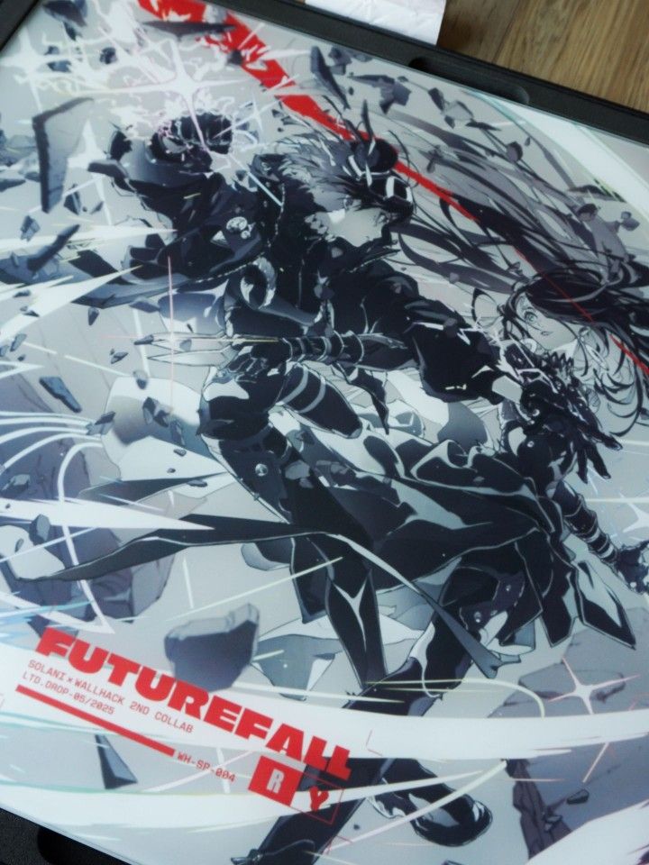 Wallhack SP 004 Futurefall Limited Edition Glass Mousepad