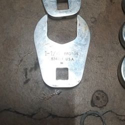 Proto Crow's Foot Open-end Socket Wrench Heads