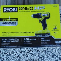 DRILL SET RYOBI 