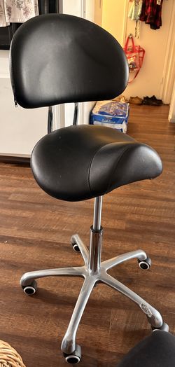 Esthetician Saddle Stool
