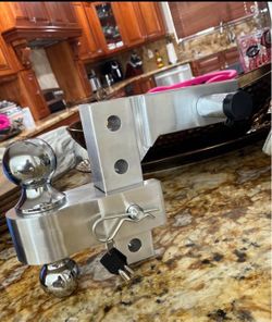 Aluminum Towing Drop/raise Hitch