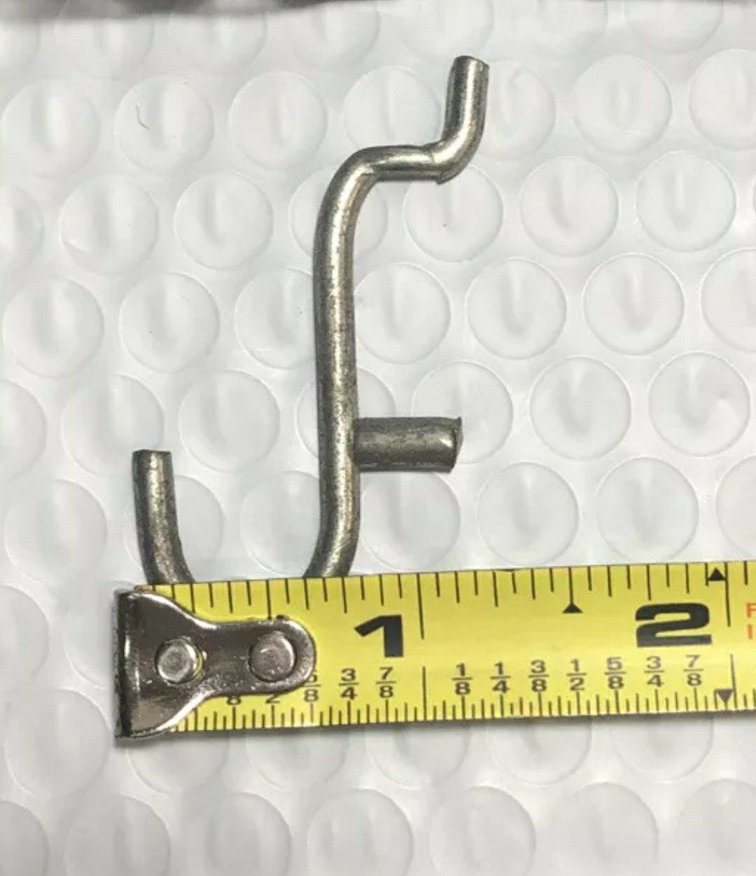 25pcs Metal Small J Peg Board hooks