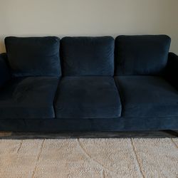 Modern Dark Blue Sofa 