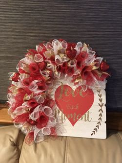 Valentine wreath