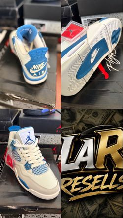 AJ RETRO 4 MILITARY BLUE