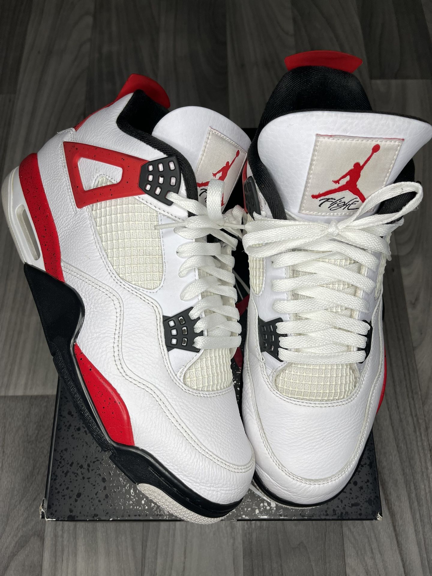 Red Cement Jordan 4s