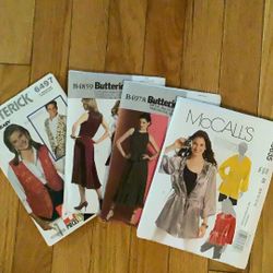 Sewing patterns. Uncut 