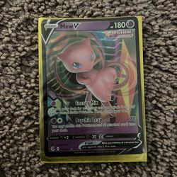 Mew v Pokémon card