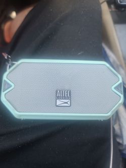 Altec waterproof portable speaker