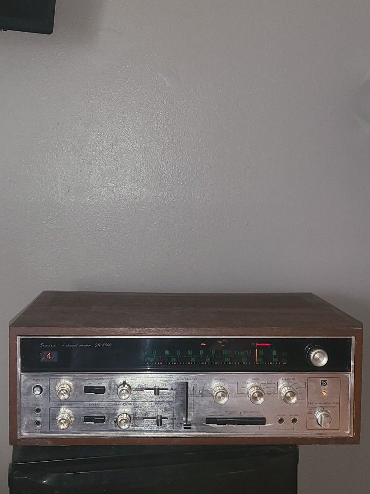 Sansui 4 Channel Receivers QR-6500