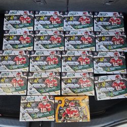 Sealed 2025 Panini Prizm Football Mega Boxes 