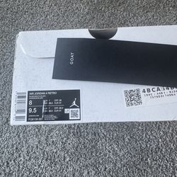 2024 Air Jordan 4 Retro 'White Thunder'