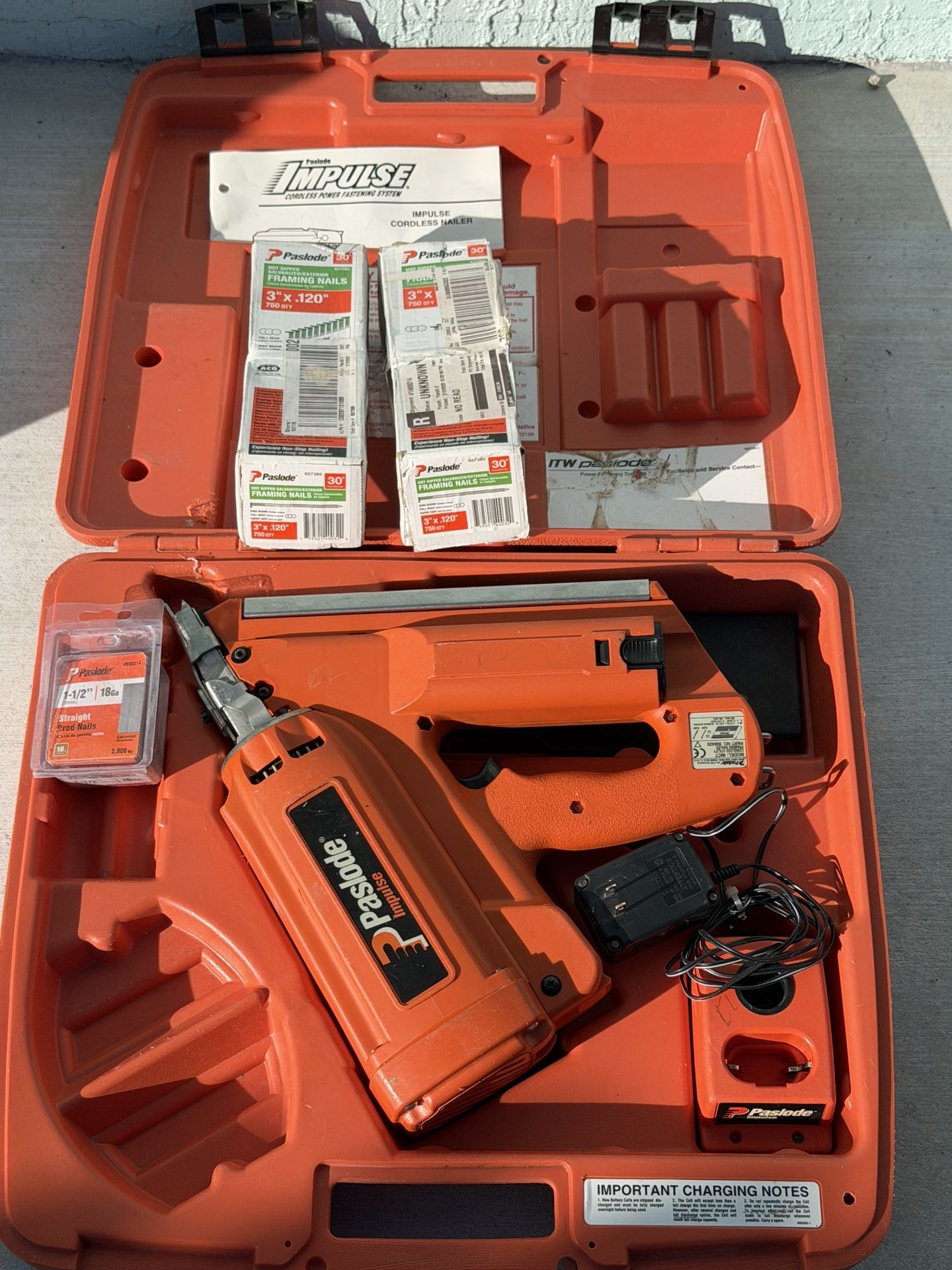 Impulse Cordless Nailer
