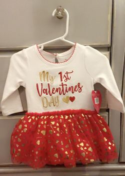 My 1st Valentine’s Day Outfit Size 9M New